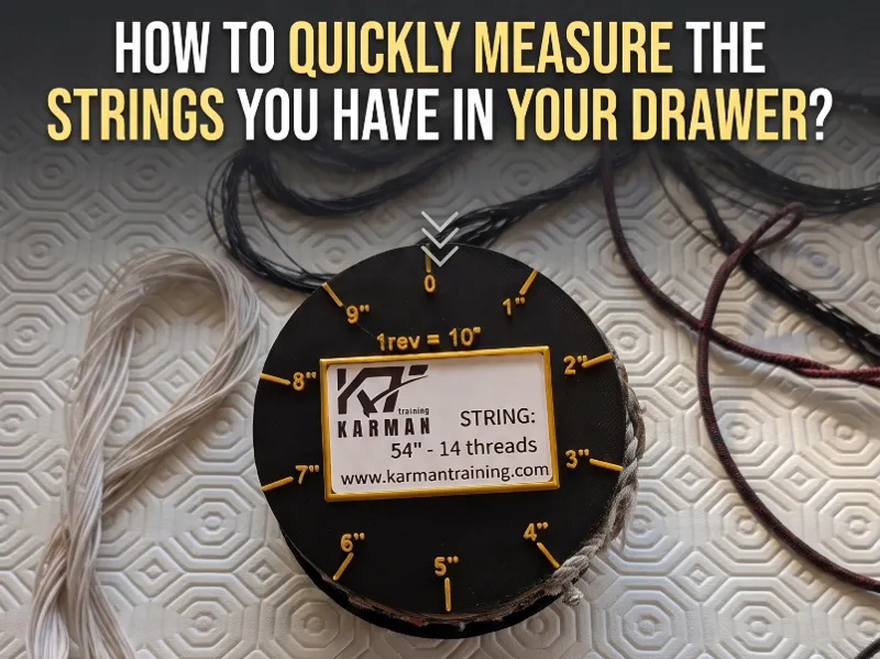 Bowstring Measuring Tool - Archery String Measurer