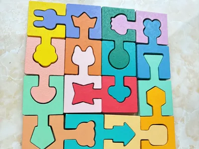 Early Education Geometric Shape Matching Blocks Hand-Eye Coordination Logical Thinking Training Early Education Educational Puzzle for Babies