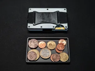 Minimalist Wallet coin tray (2 coin layers) [EUR]
