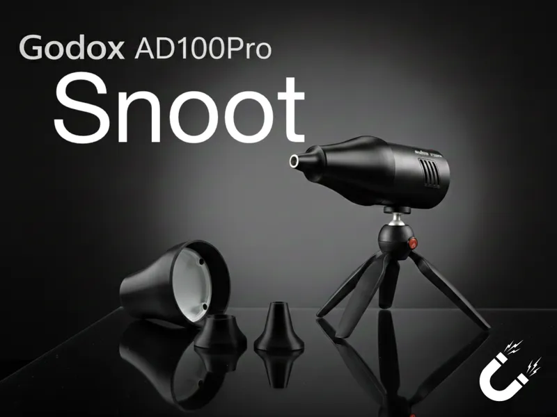 Snoot magnétique modulaire pour Godox AD100 Pro