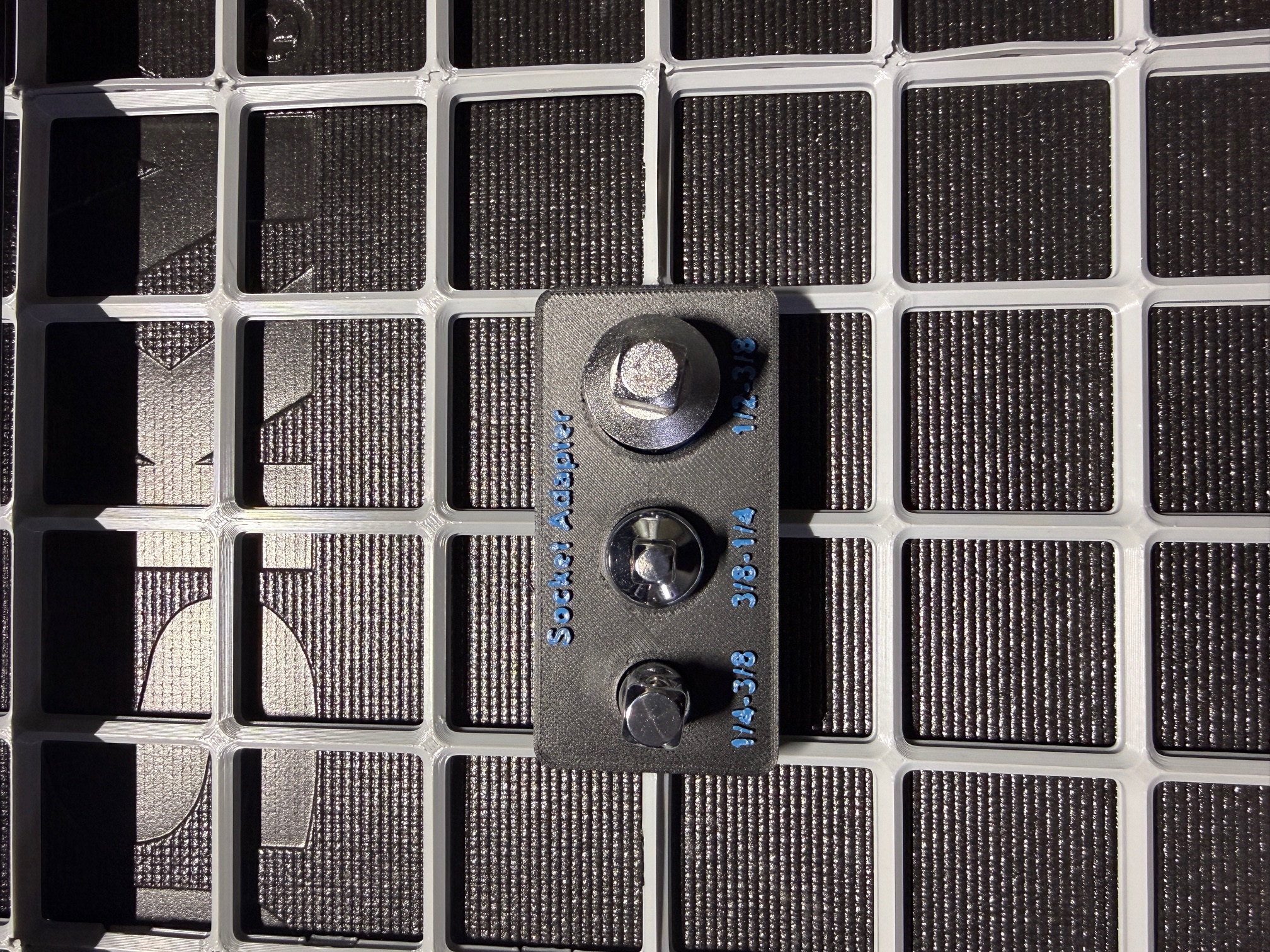 Miniatura 2 do modelo 3D Gridfinity Socket Adapters