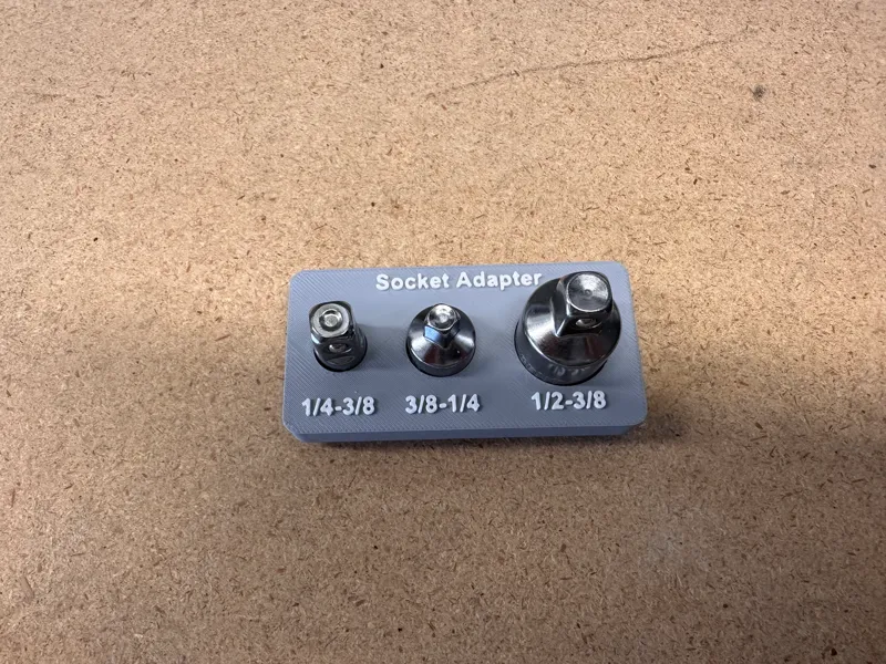 Gridfinity Socket Adapters