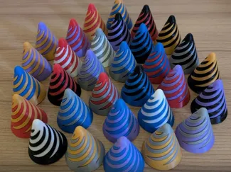 Fidget spiral cone (MULTIPLE, for a party)