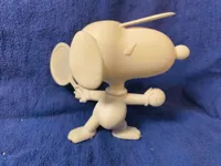 Snoopy joueur de tennis — photo 4