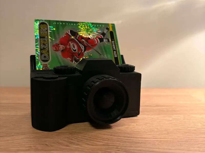 DSLR Camera Business Card Holder