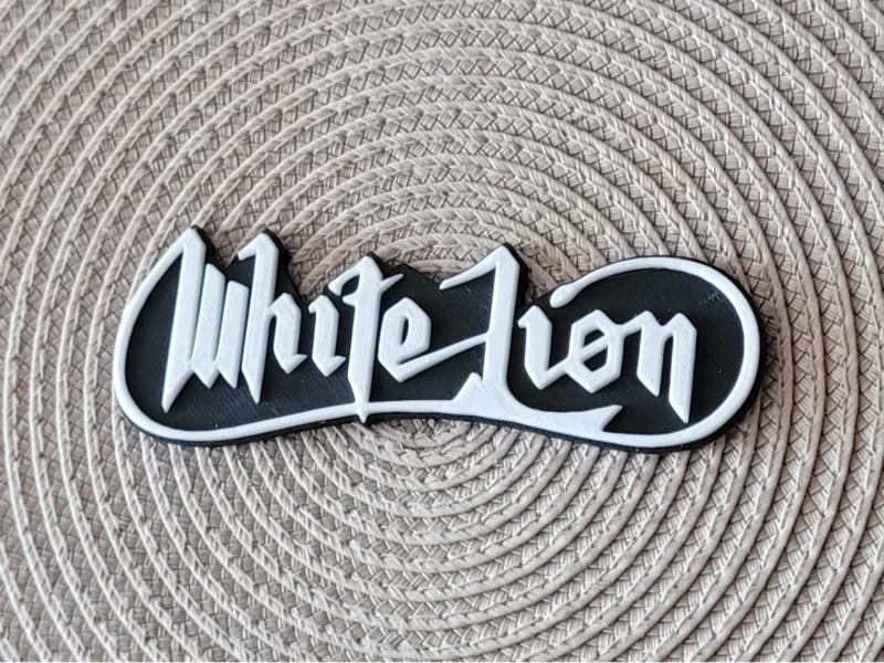 White Lion Plaque
