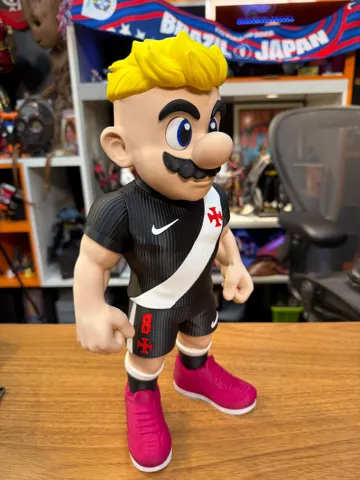 Accesorio para impresora 3D: SUPER MÁRIO VASCO (JUNINHO 8) SEM AMS (PRETO) 35cm — vista de referencia 4