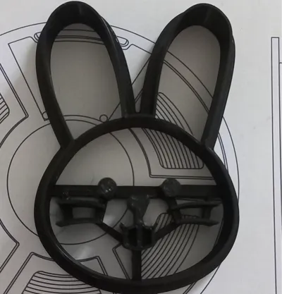 bunny face for desserts