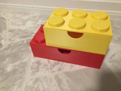 Connectable Brick Drawers