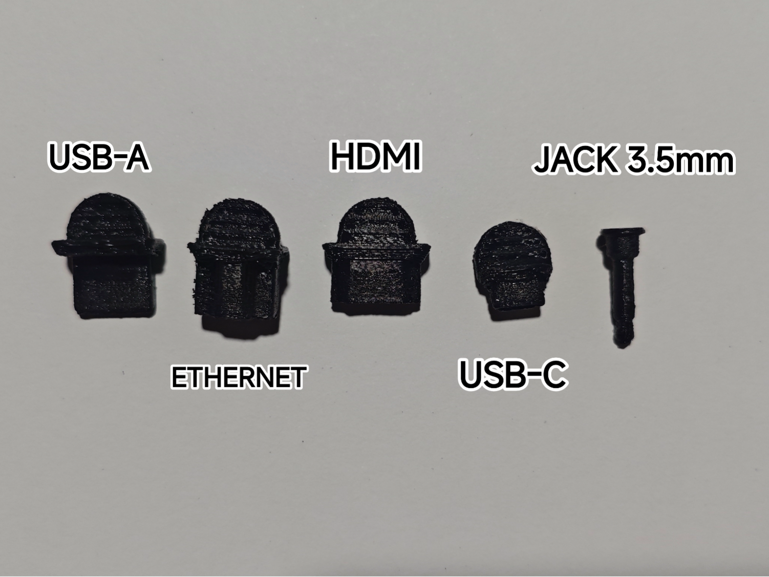 Laptop Port Covers Pack – TPU