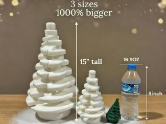 Brick Expanding Christmas Tree 3 Sizes 1000% Mega