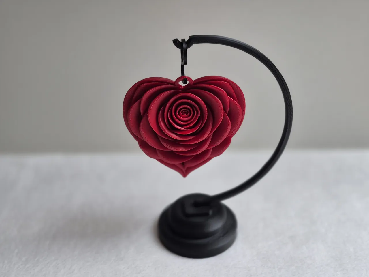 Rose mit Ständer - Geschenkidee view 2