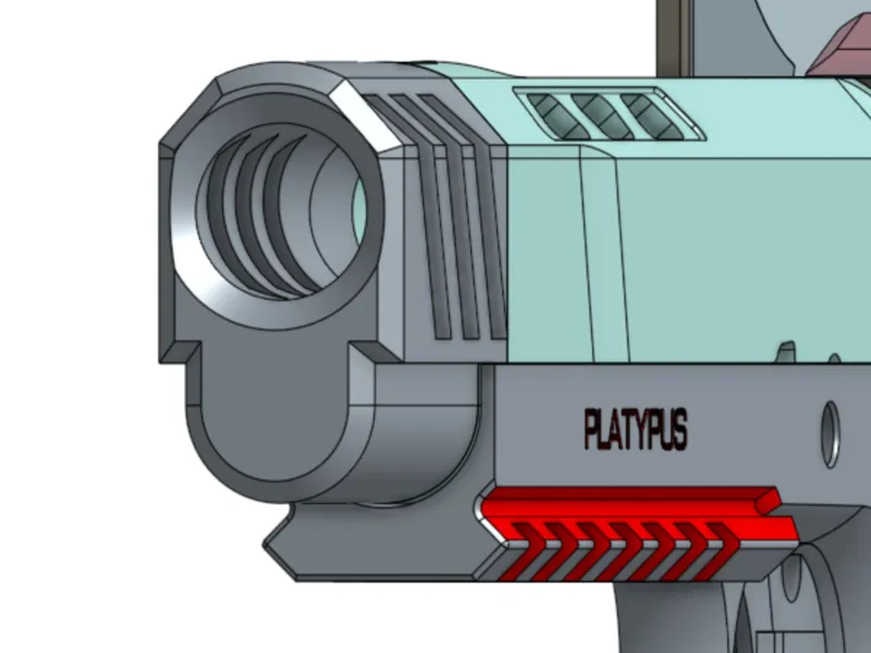 1911 PLATYPUS MUZZLE BRAKE UPGRADE