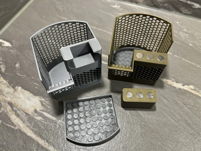 Bambu Lab A1&Mini Poop Basket XL+TPU FLOOR+Magnet