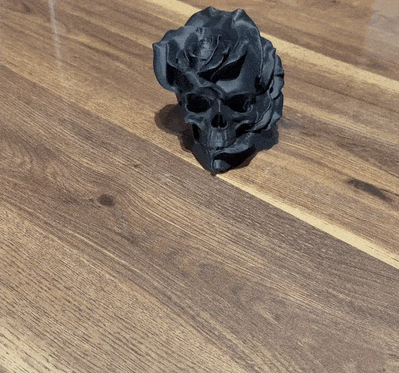 THE SKELETON HEAD ROSE / FORBIDDEN ROSE / GOTHIC view 2
