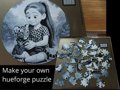 Hueforge Puzzle DIY