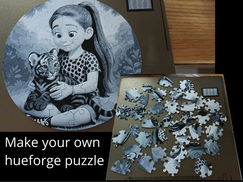 Hueforge Puzzle DIY