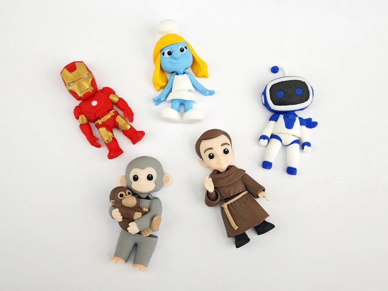 Stitch Mini Flexi – Articulated Cute Figure view 4