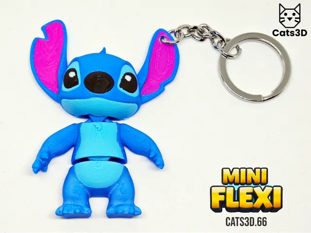 Stitch Mini Flexi – Articulated Cute Figure