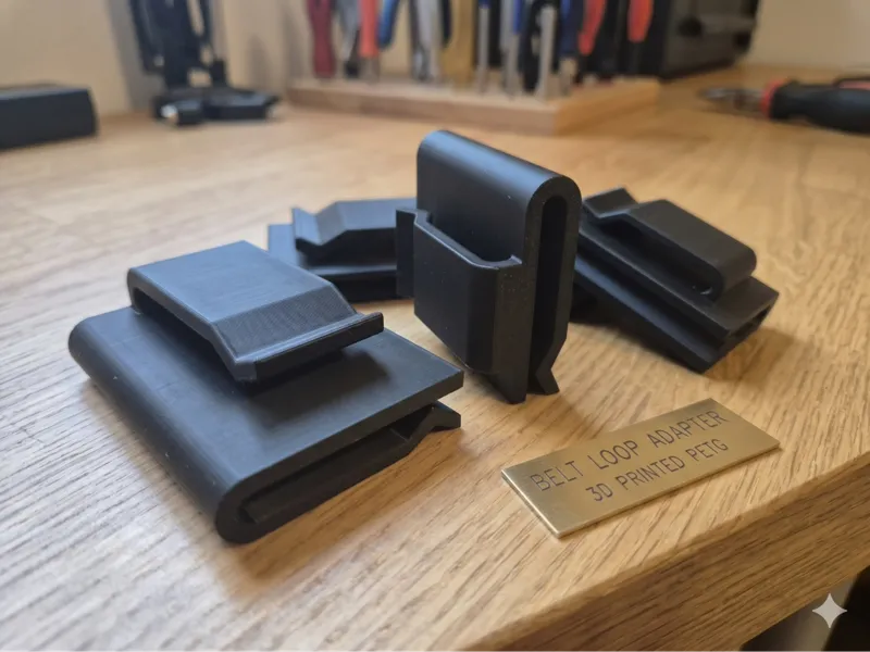 Parametric Belt Clip for Looped Sheaths/Pouches