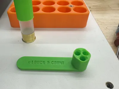12 gauge #4 buckshot 9 count scoop