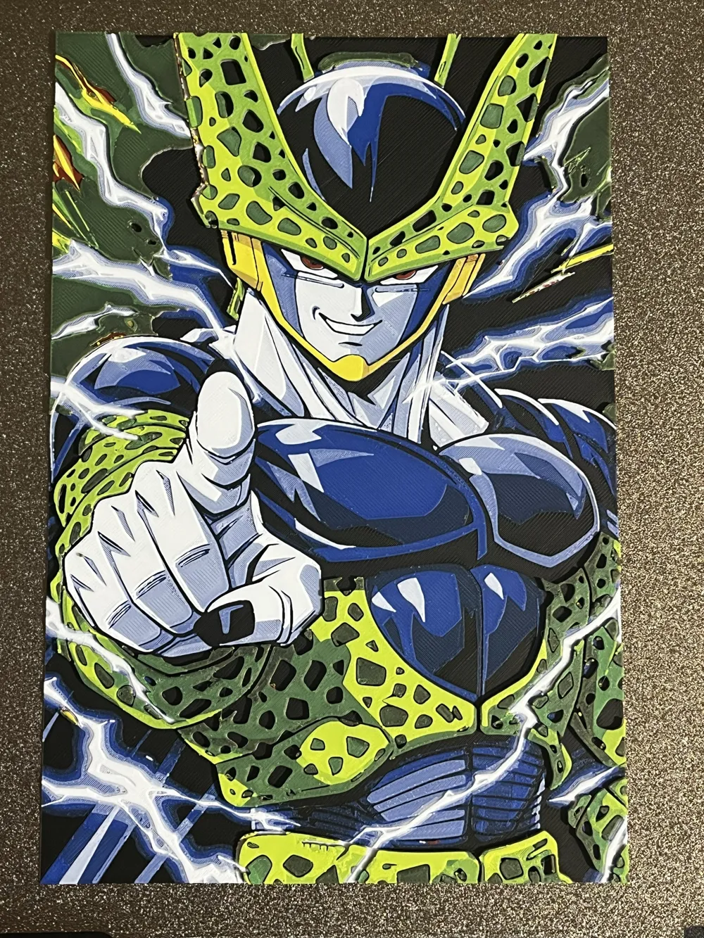 Cell Dragon Ball Hueforge – Kostenloses 3D-Druckmodell – MakerWorld