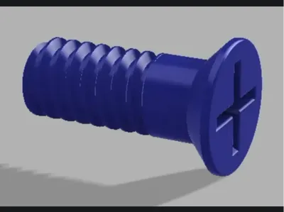 flathead camera screw 1/4 inch