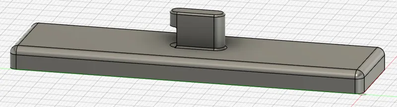 Skadis Command Strip Mount