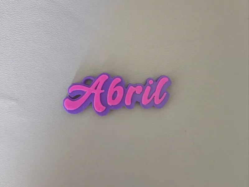 Llavero Abril