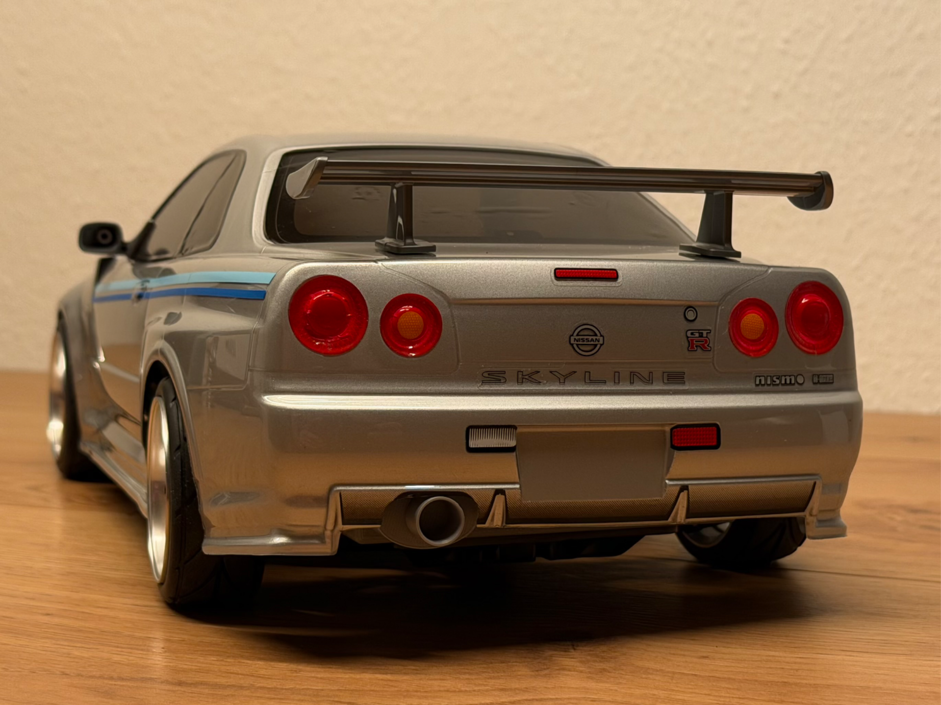Exhaust for Nissan GT-R R34 Nismo – Tamiya TT-02