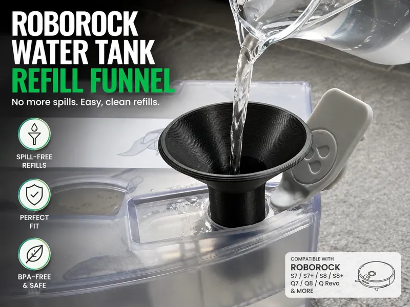 Roborock Water Tank Refill Funnel