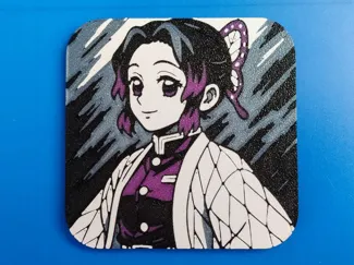 SHINOBU KOCHO - Demon Slayer - Detailled Coaster