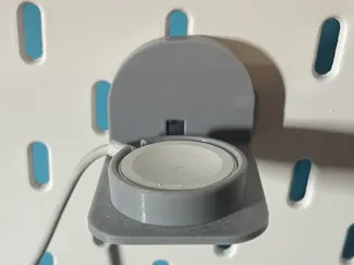 Ikea Skadis Apple Watch charger 