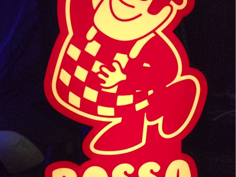 Sandwich Shop LED Light Sign BOSSA CAFE