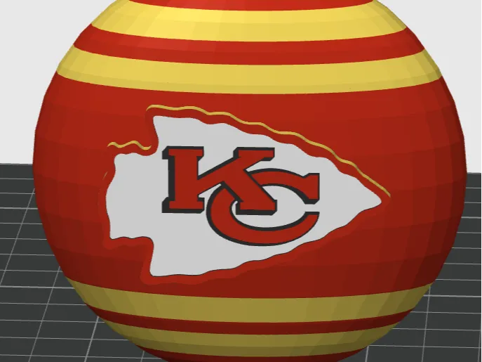 Kansas City Chiefs Christmas Ornament