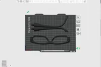 Lunettes stylées à imprimer — photo 3