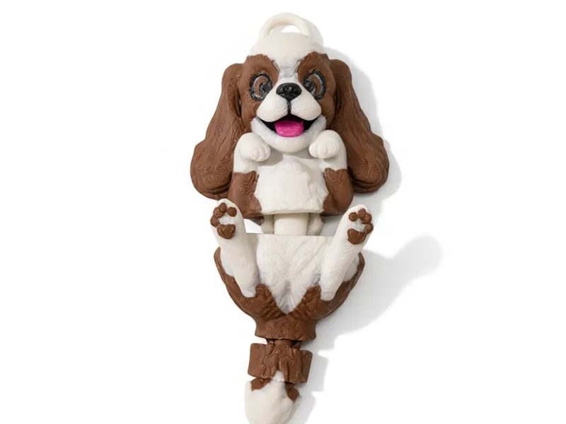 cavalier king charles spaniel keyring or bag charm