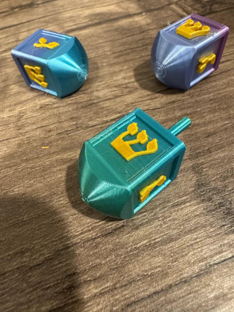 Multi Color Dreidel for MMU or AMS