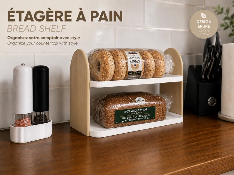 2-Tier Kitchen Counter Organizer