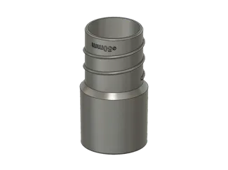 50mm Spiralschlauch auf 57mm Staubsaugeradapter