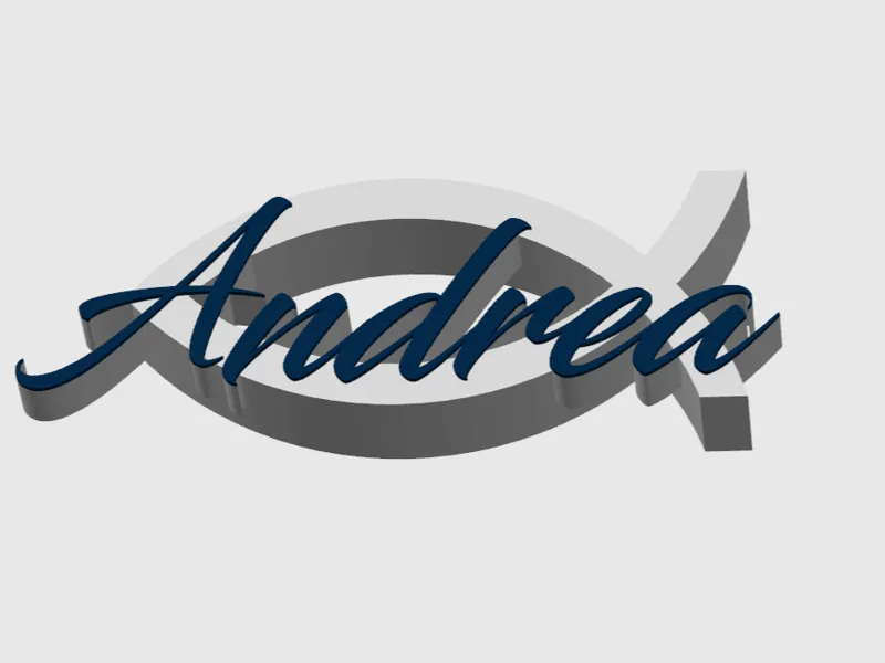 Konfirmation, Kommunion, Firmung mit Namen Andrea