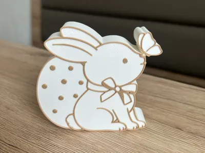 Bunny with Egg