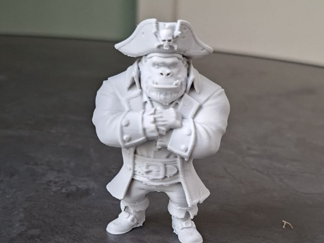 Pirate Gorilla Miniature