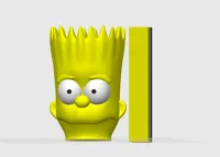 Pot à crayons Bart Simpson — photo 2