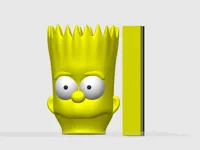 Pot à crayons Bart Simpson — photo 1