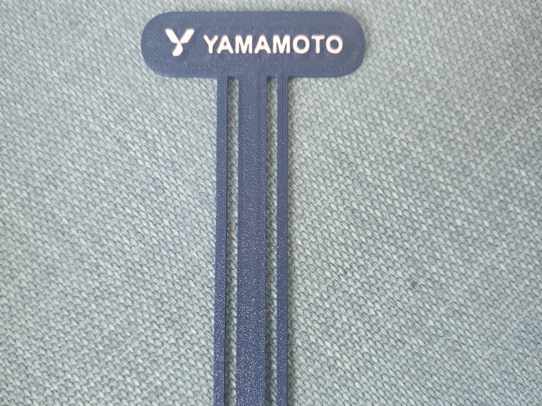 Segnalibro Yamamoto palestra gym fitness minimal