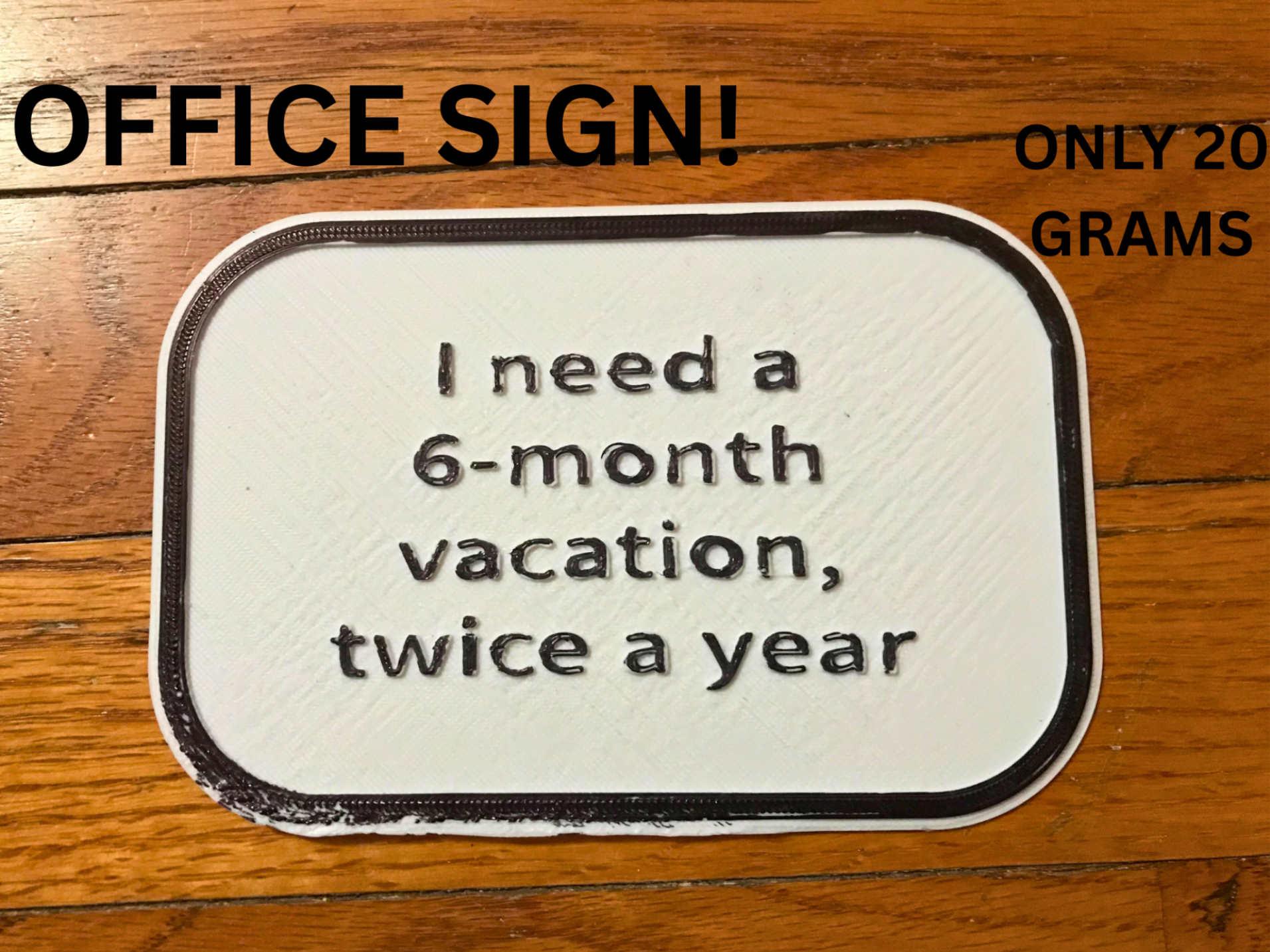 fun office sign 