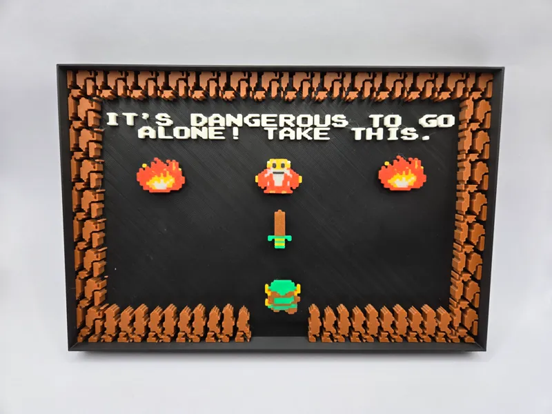 It's too Dangerous to go alone (Legend Of Zelda)