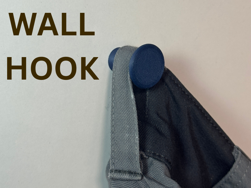 Wall Hook with Invisible Mount