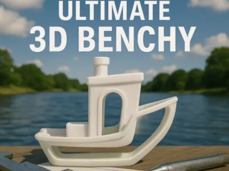 Hollow benchy test print 